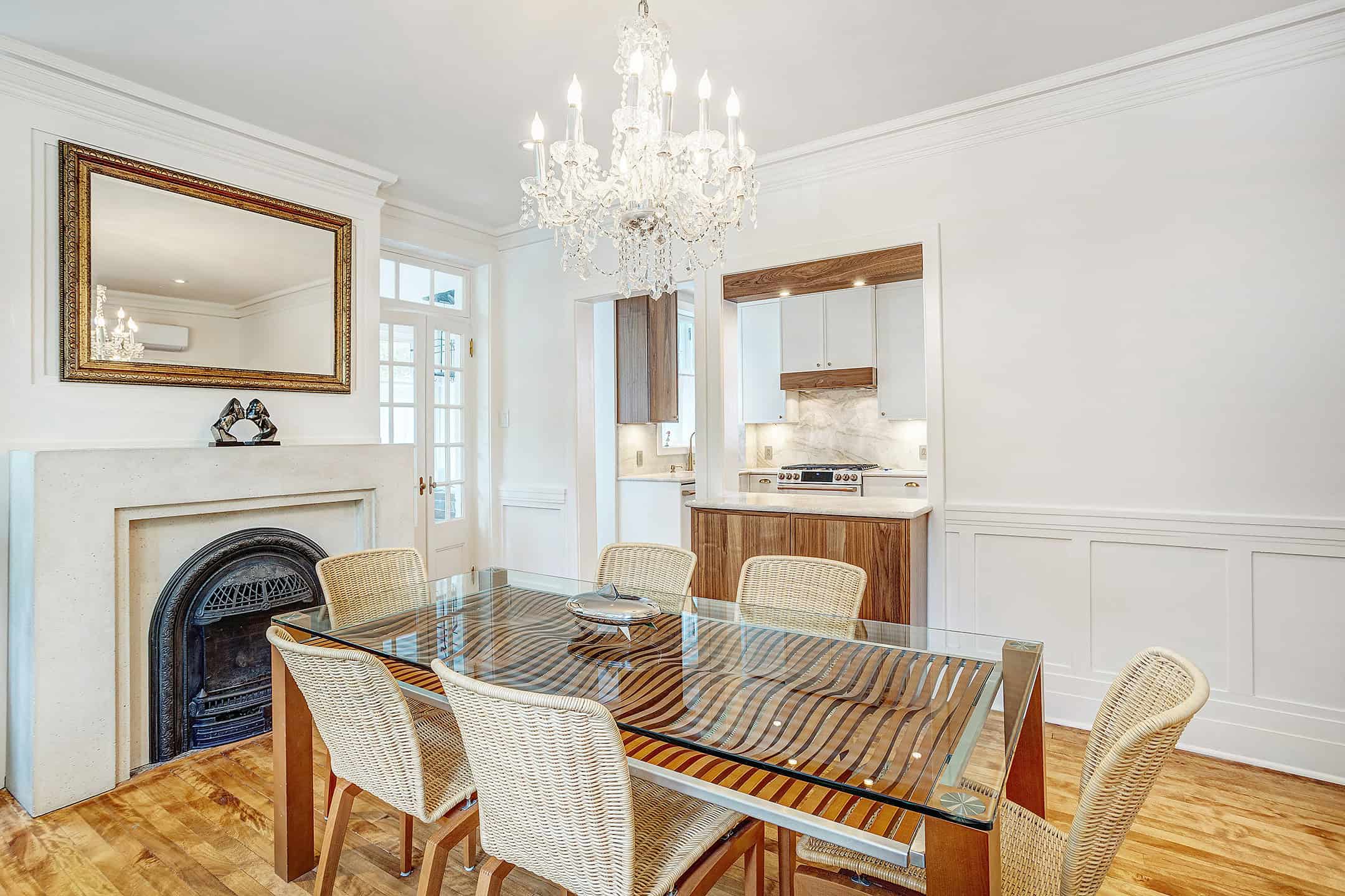 Outremont - Dining Room and Kitchen